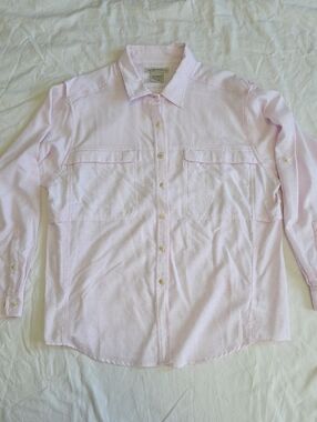 Ex Officio Women's Travel Hiking Lightweight Shirt XL Extra Large Light Pink